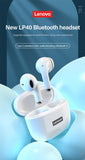 Lenovo LP40 Pro Earphone Bluetooth 5.1 Wireless Headphones Waterproof Earpieces Sports Earbuds Wiht Microphone Music TWS Headset